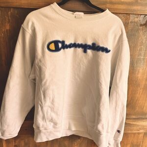 size medium, Champion crewneck